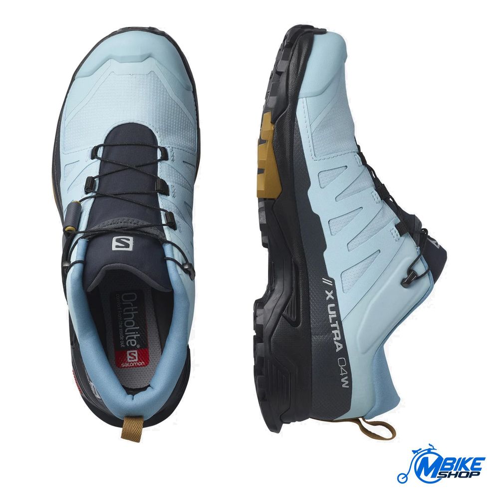 Salomon Ženske patike X Ultra 4 GTX, Crystal/Black/Cumin slika 5