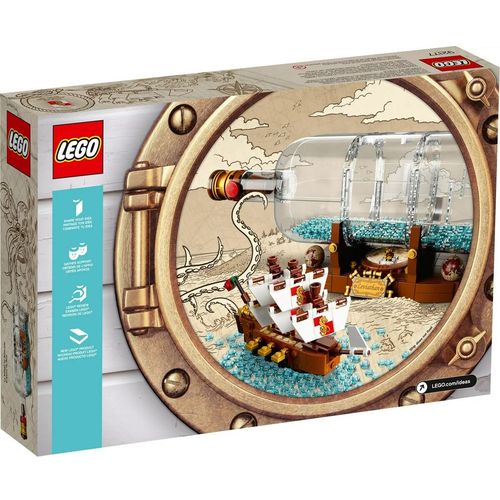 Playset Lego Ideas: Ship in a Bottle 92177 962 Dijelovi 31 x 10 x 10 cm slika 8