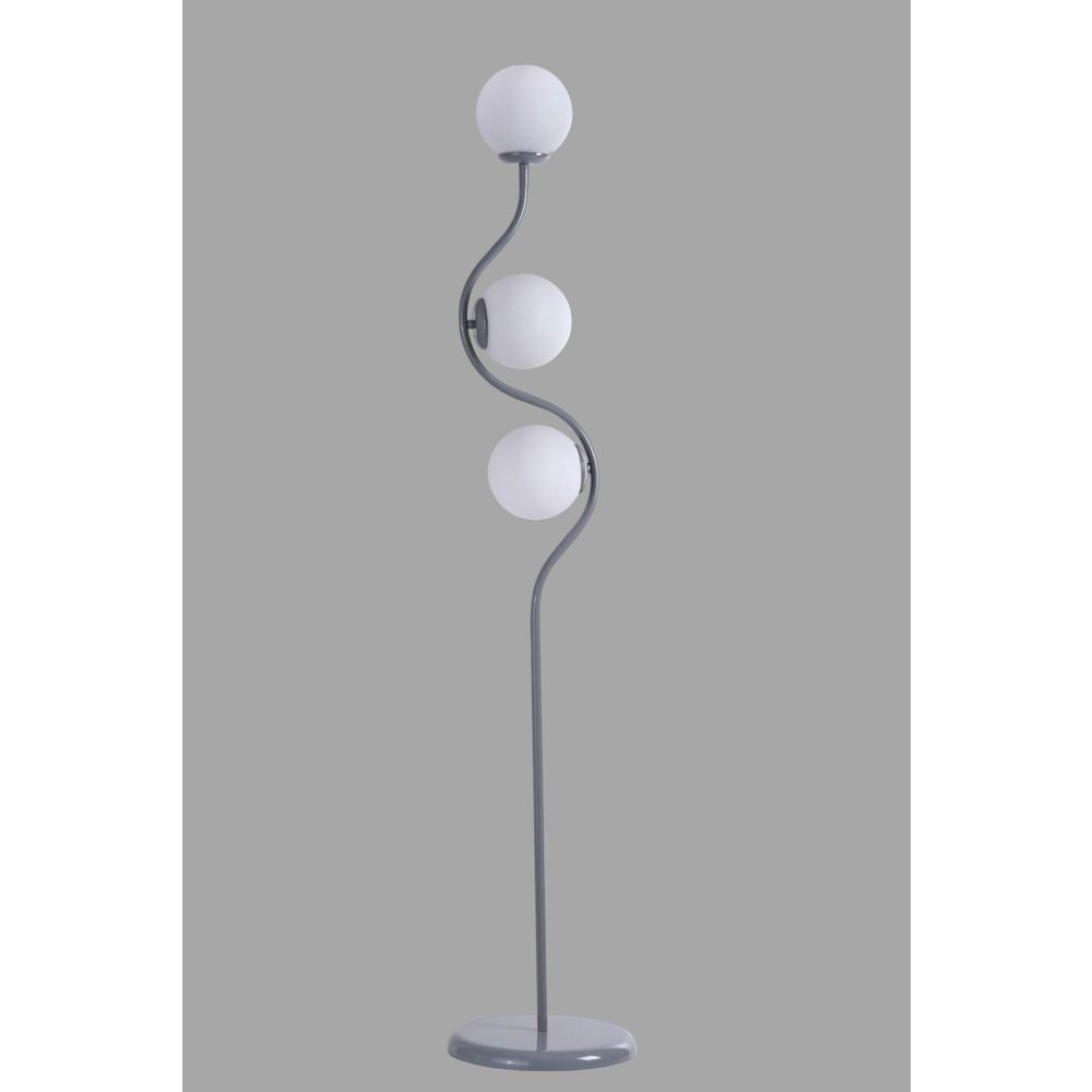 Opviq Podna lampa 978, bijela, siva slika 3