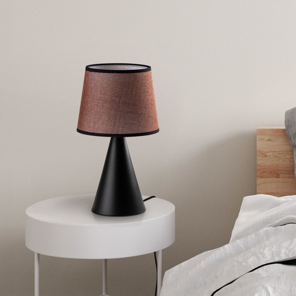 Kona - Crna i Smeđa Stolna Lampa 15481 slika 2