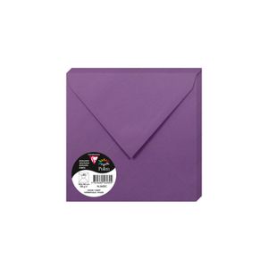 Clairefontaine kuverte Pollen 165x165mm 120gr intensive lilac 1/20