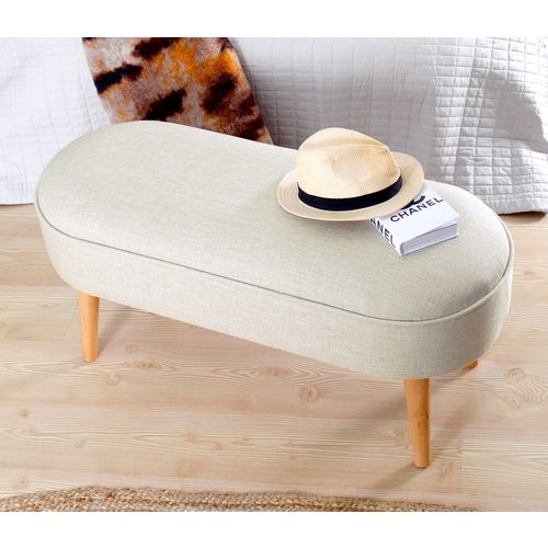 Atelier Del Sofa Tabure, Lednok - Cream slika 3