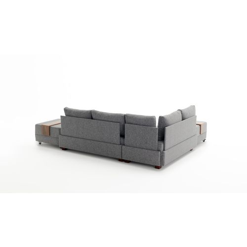 Atelier Del Sofa Fly Ugao Sofa na RazvlaÄenje Levo - Siva Ugao Sofa-Krevet slika 6