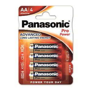 PANASONIC baterije LR6PPG/4BP Alkaline Pro Power