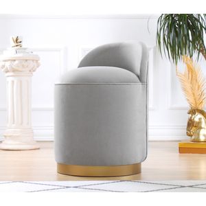 Dover - Svijetlo Sivi Pouf