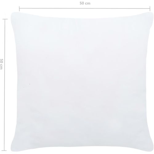Punjenja za jastuke 4 kom 50 x 50 cm bijela slika 6