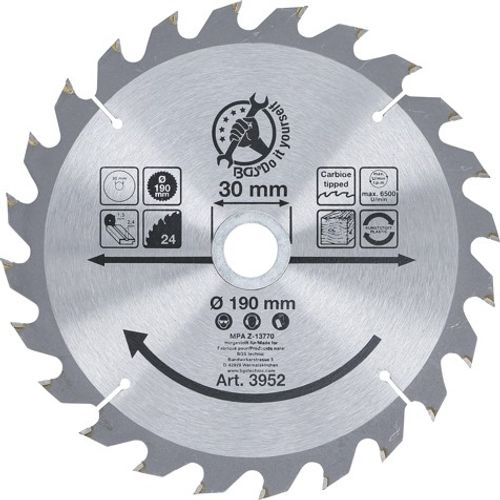 BGS Kružni list 300x30 Z30 Kraftmann 3955 slika 1