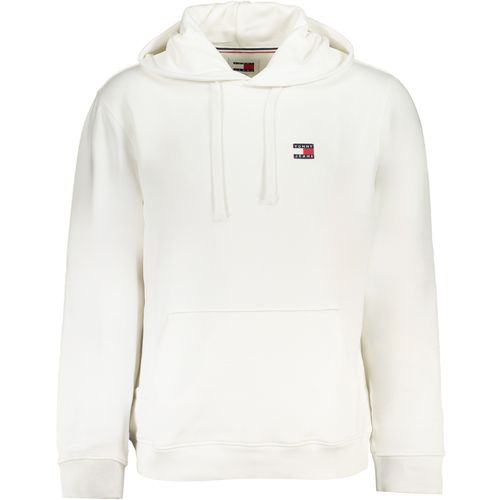 TOMMY HILFIGER MEN'S WHITE ZIPLESS SWEATSHIRT slika 1