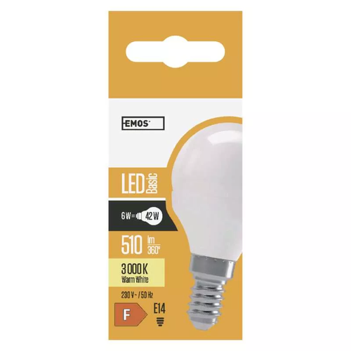 Emos LED sijalica Basic Mini Globe 6W ZL3904 WW slika 1