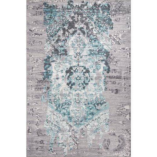 Fusion Chenille - Green AL 198  Multicolor Carpet (140 x 190) slika 7