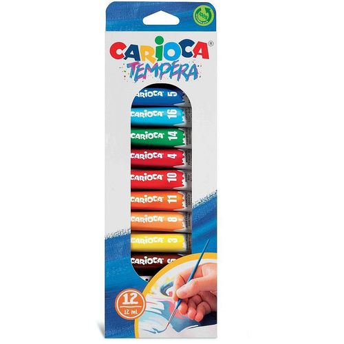 Carioca tempera 12 ml tubice 12 kom  slika 1