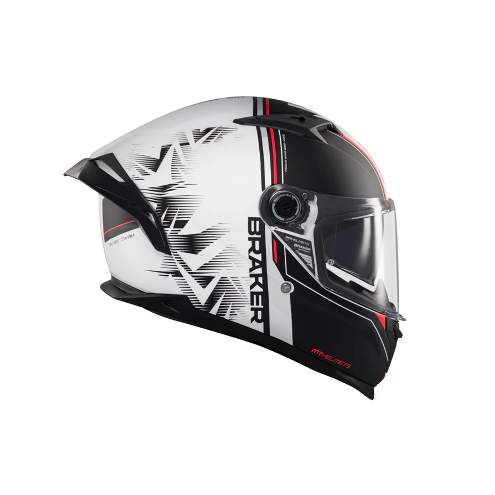 MT Helmets vizir za moto kacigu Breaker SV Charm A1 MATT slika 8