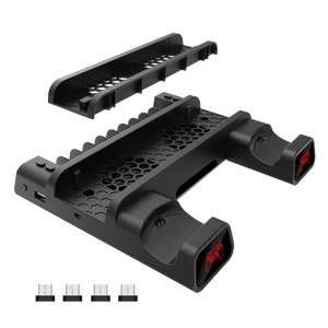 White Shark PS4 CUTMAN, Cooling Pad + Charging Dock