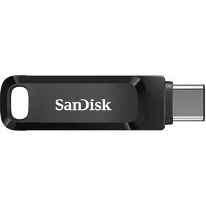 SanDisk Ultra Dual Drive Go USB Type-C, 64GB 3.1/3.0, crni