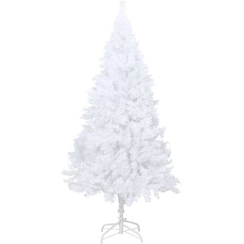 Umjetno božićno drvce s gustim granama bijelo 210 cm PVC slika 20