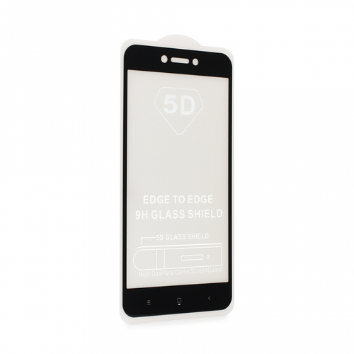 Tempered glass 2.5D full glue za Xiaomi Redmi 5A/Redmi GO crni slika 1