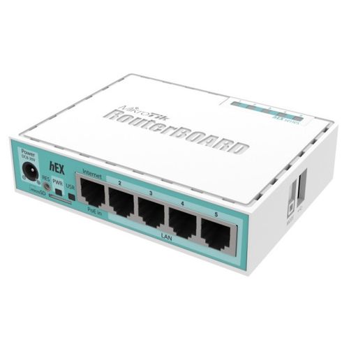 MikroTik RB750Gr3 heX 5xGigabit, Dual Core 880MHz CPU, 256MB RAM, USB, microSD, RouterOS L4 (264) slika 2