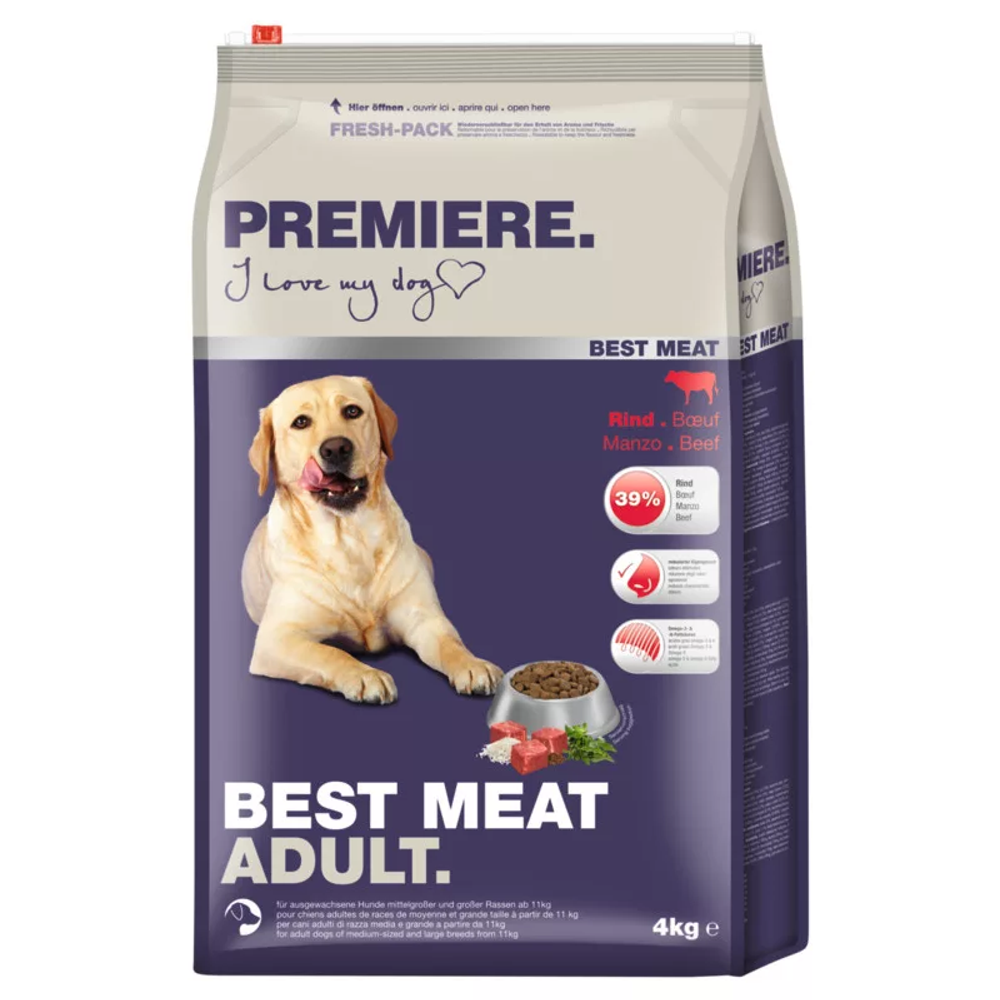 Premiere Best Meat Adult govedina 4 kg slika 1