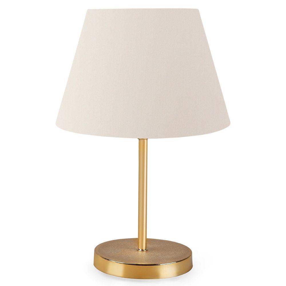 Stona lampa AYD - 1988 krem abažur slika 2