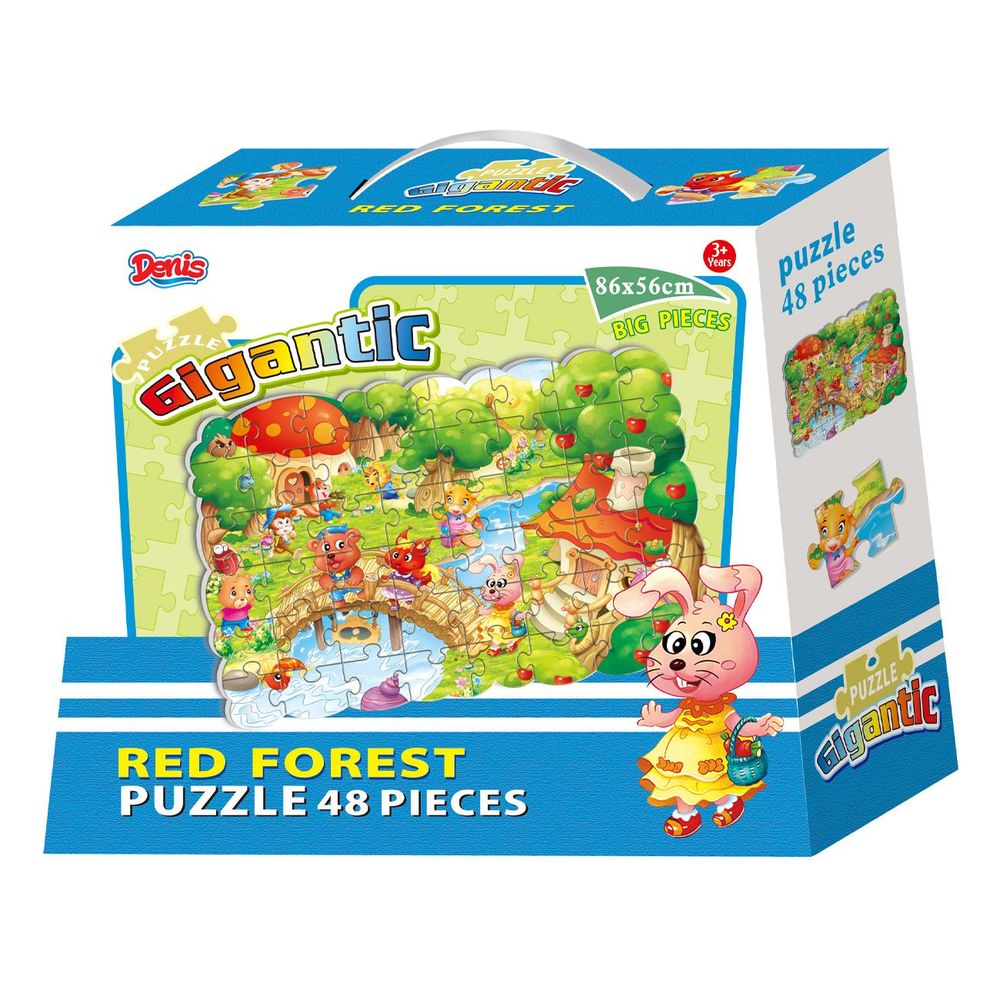 Puzzle / Slagalica Crvena šuma Gigantic 48 kom slika 1
