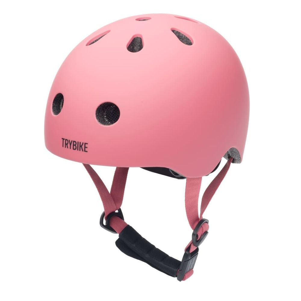 TRYBIKE Kaciga za djecu Pastel Pink, S/M (51-56cm)  slika 1