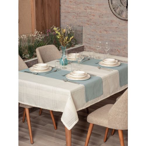 L'essential Maison Jasmine 160 - Set stolnjaka u krem boji (2 dela) slika 1