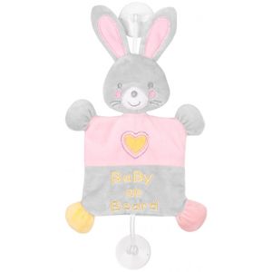 Kikka Boo Plišana igračka Beba u autu Bella Bunny