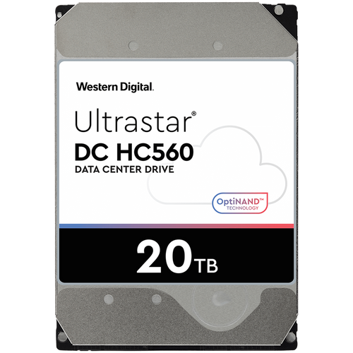 HDD Server WD/HGST ULTRASTAR DC HC560 - 20TB, 3.5’’, 7200 RPM, SATA 6Gb/s slika 1