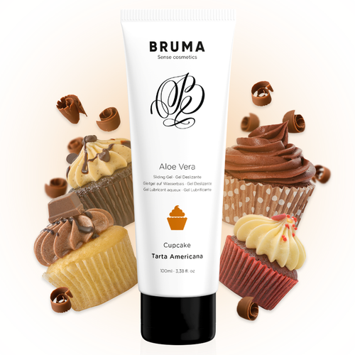 Bruma Aloe Vera Cupcake lubrikant na bazi vode 100ml slika 1