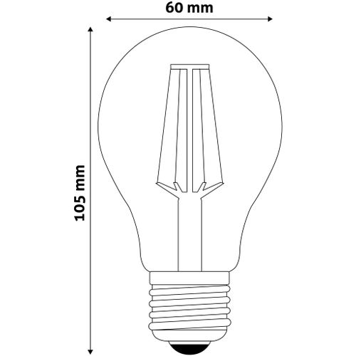 Avide LED sijalica E27 810lm 2K 7.5W slika 2