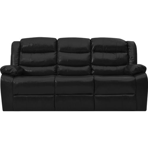 2-dijelni set sofa od umjetne kože crni slika 18