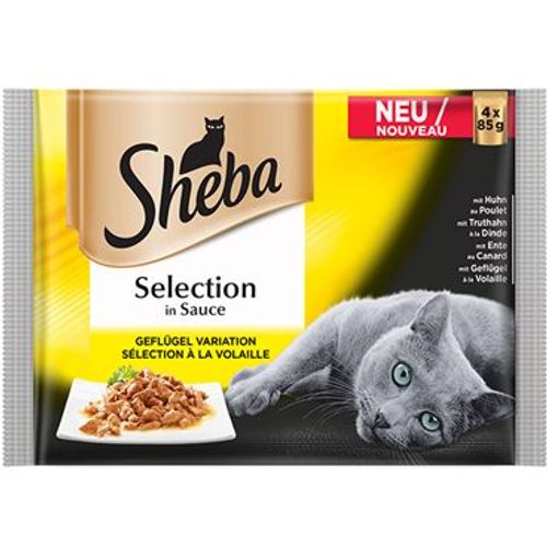 Sheba kesice, živina 4x85g slika 1