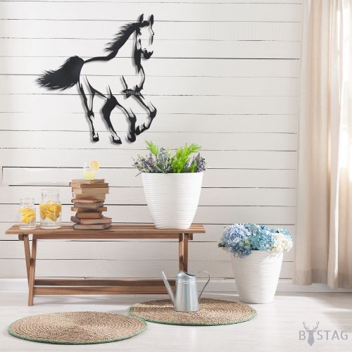 Wallity Metalna zidna dekoracija, Horse slika 5