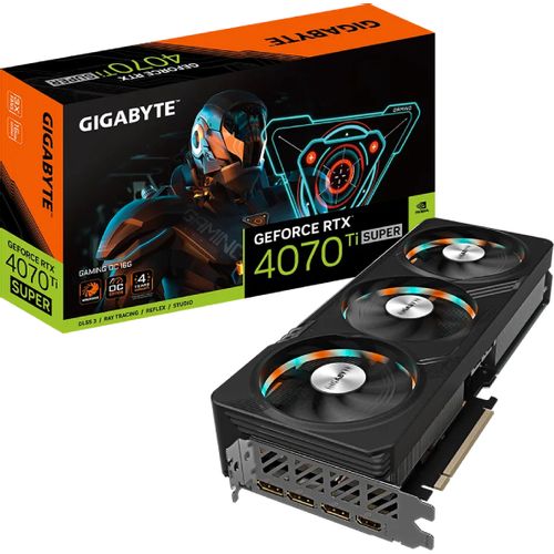 Gigabyte nVidia GeForce RTX 4070 Ti SUPER GAMING Grafička karta OC 16GB GV-N407TSGAMING OC-16GD slika 1