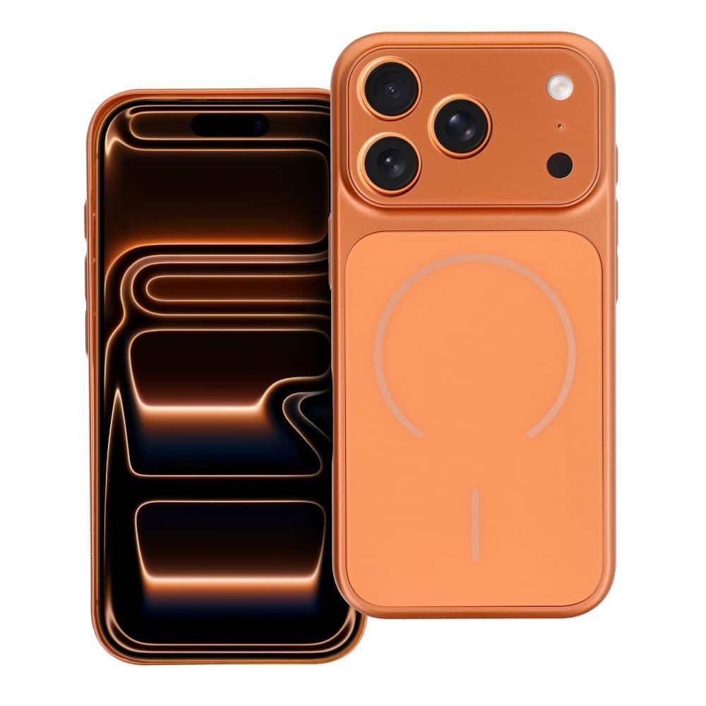 iPhone17 Pro Max MagSafe kompatibilna maskica - narančasta slika 1