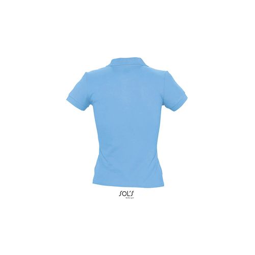 PEOPLE ženska polo majica sa kratkim rukavima - Sky blue, XL  slika 6