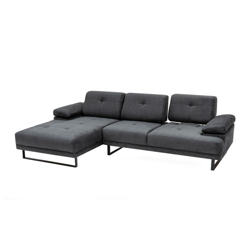 Atelier Del Sofa Kutna garnitura, Antracit, Mustang Large Left - Anthracite slika 8