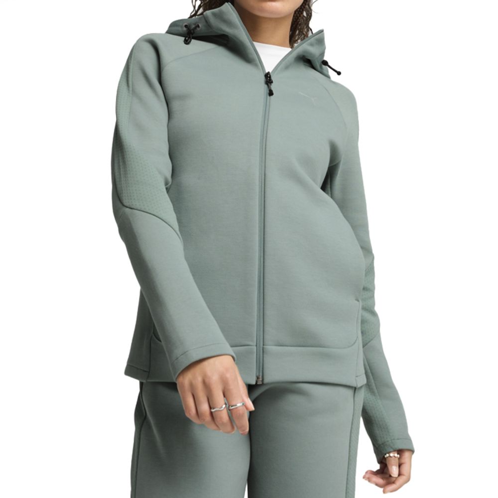 Puma Ženski duks na kopčanje Evrostripe slika 1