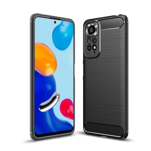 TECH-PROTECT TPUCARBON MASKA ZA XIAOMI REDMI NOTE 11 4G / 11S 4G slika 1