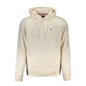 TOMMY HILFIGER MEN'S WHITE ZIPLESS SWEATSHIRT