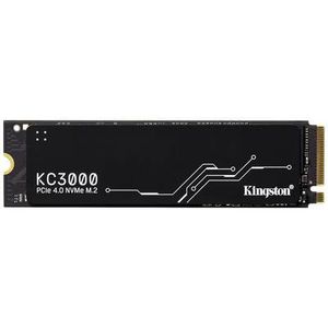 Kingston SKC3000D/2048G M.2 NVMe 2TB, 2280, PCIe Gen 4x4, KC3000, 3D TLC NAND, 7,000MB/s Read, 7,000MB/s Write (double sided), Includes cloning software