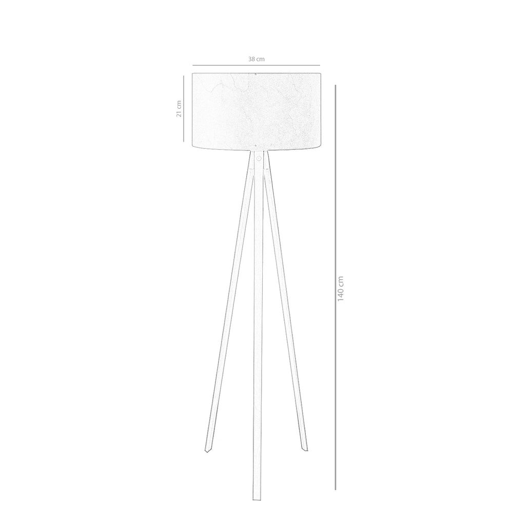 Podna Lampa AYD-2257 - Siva slika 3