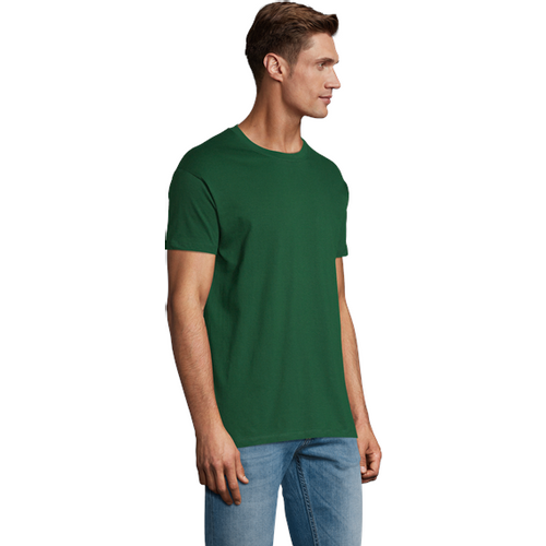 REGENT unisex majica sa kratkim rukavima - Tamno zelena, L  slika 3