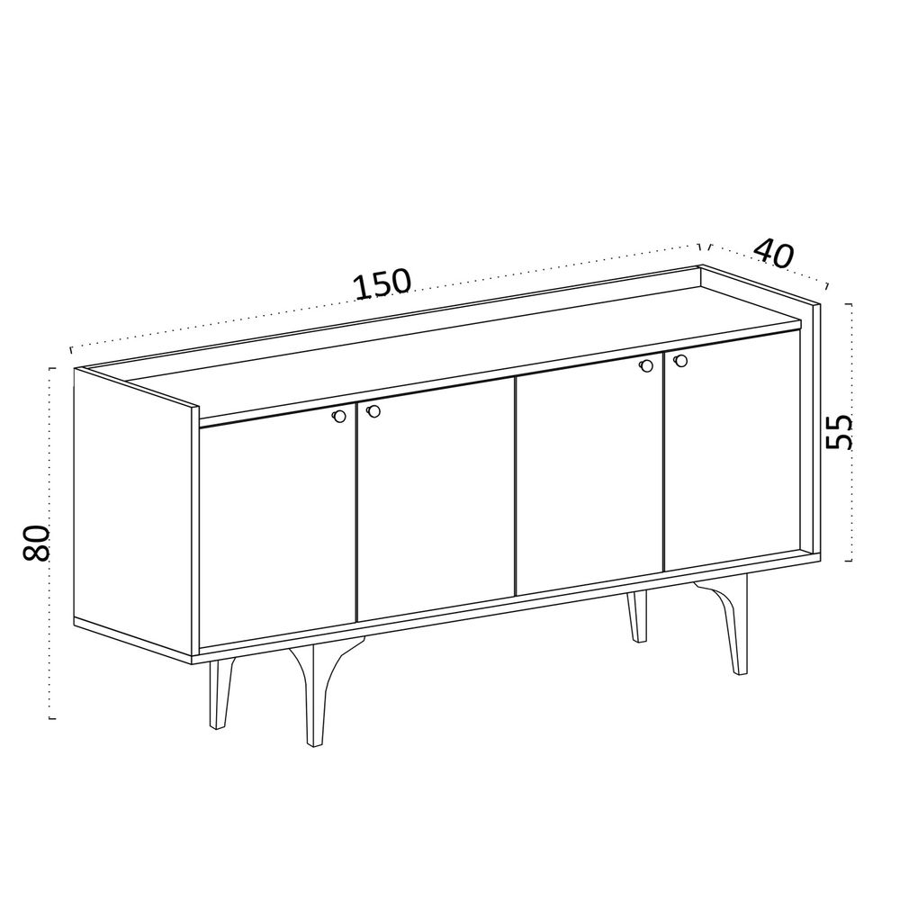 Navi Sapphire Oak Console slika 5