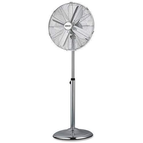 SOGO Ventilator samostojeći, kromirani, 16", 40 cm, 50W slika 1