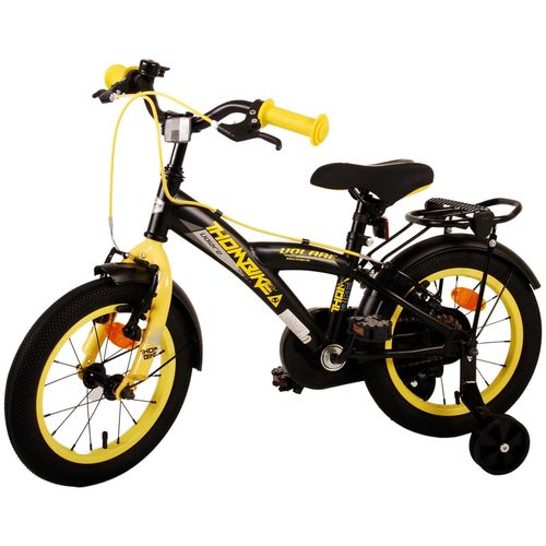 Dječji bicikl s dvije ručne kočnice Volare Thombike 14" crno-žuti slika 14