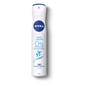 NIVEA Fresh Natural 0% Aluminium dezodorans u spreju 200ml