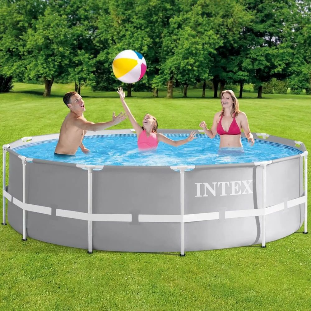 Intex bazen sa metalnom konstrukcijom  366 x 99 cm (+ pumpa) Prism Frame Premium , model 26716 slika 2