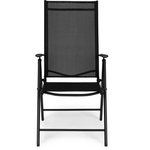 ModernHome set od 2 stolice - crni slika 2