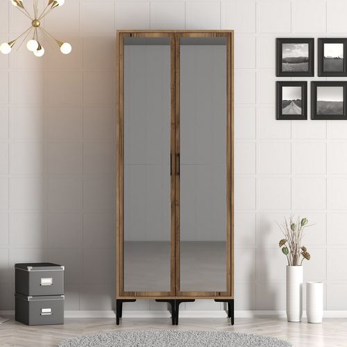 Kumsal RR - Walnut Walnut Wardrobe slika 1